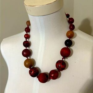 Hand made beaded necklace